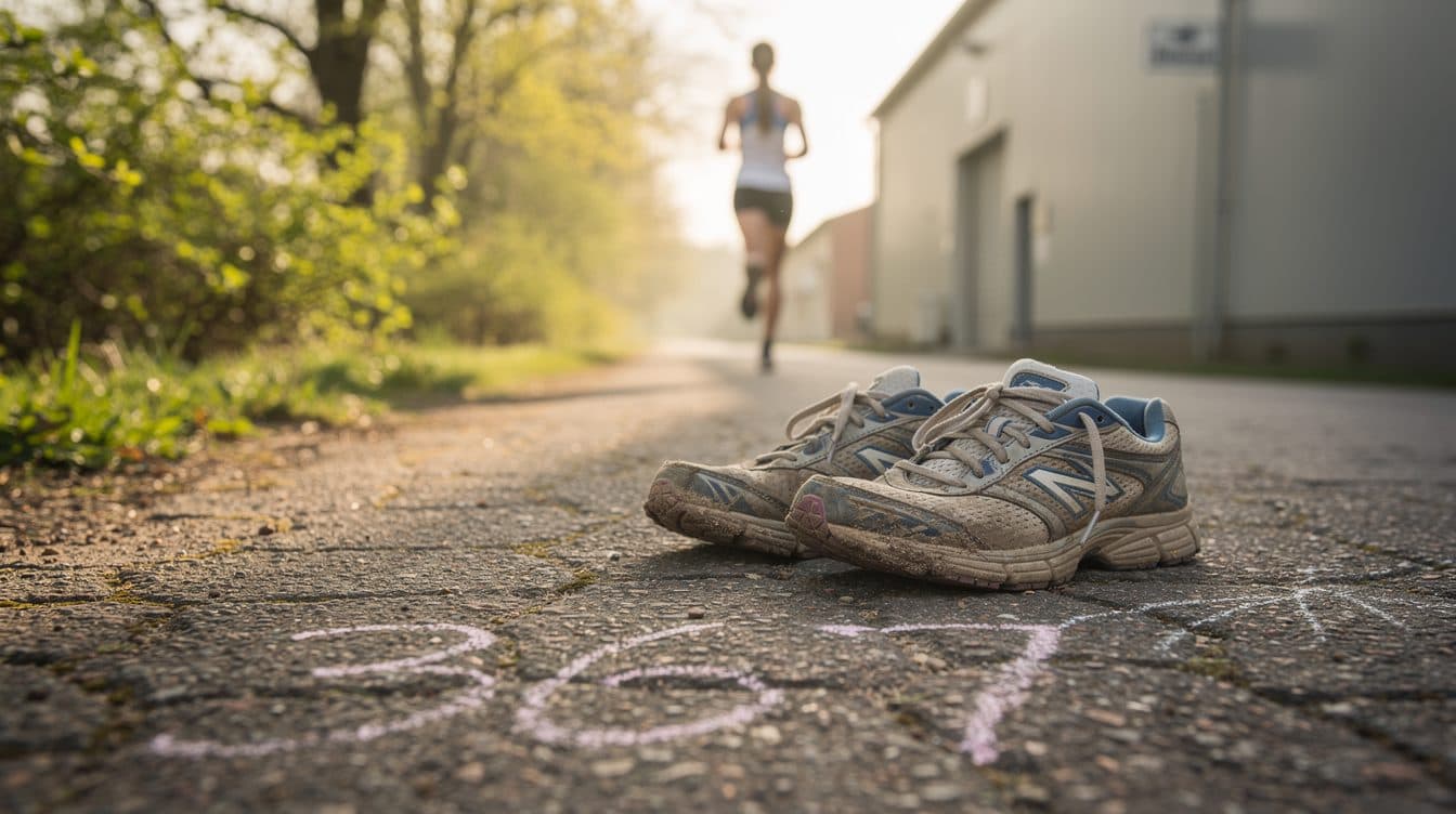 ENCABEZADO: Joyce Hübner establece el récord mundial femenino de maratones diarios consecutivos