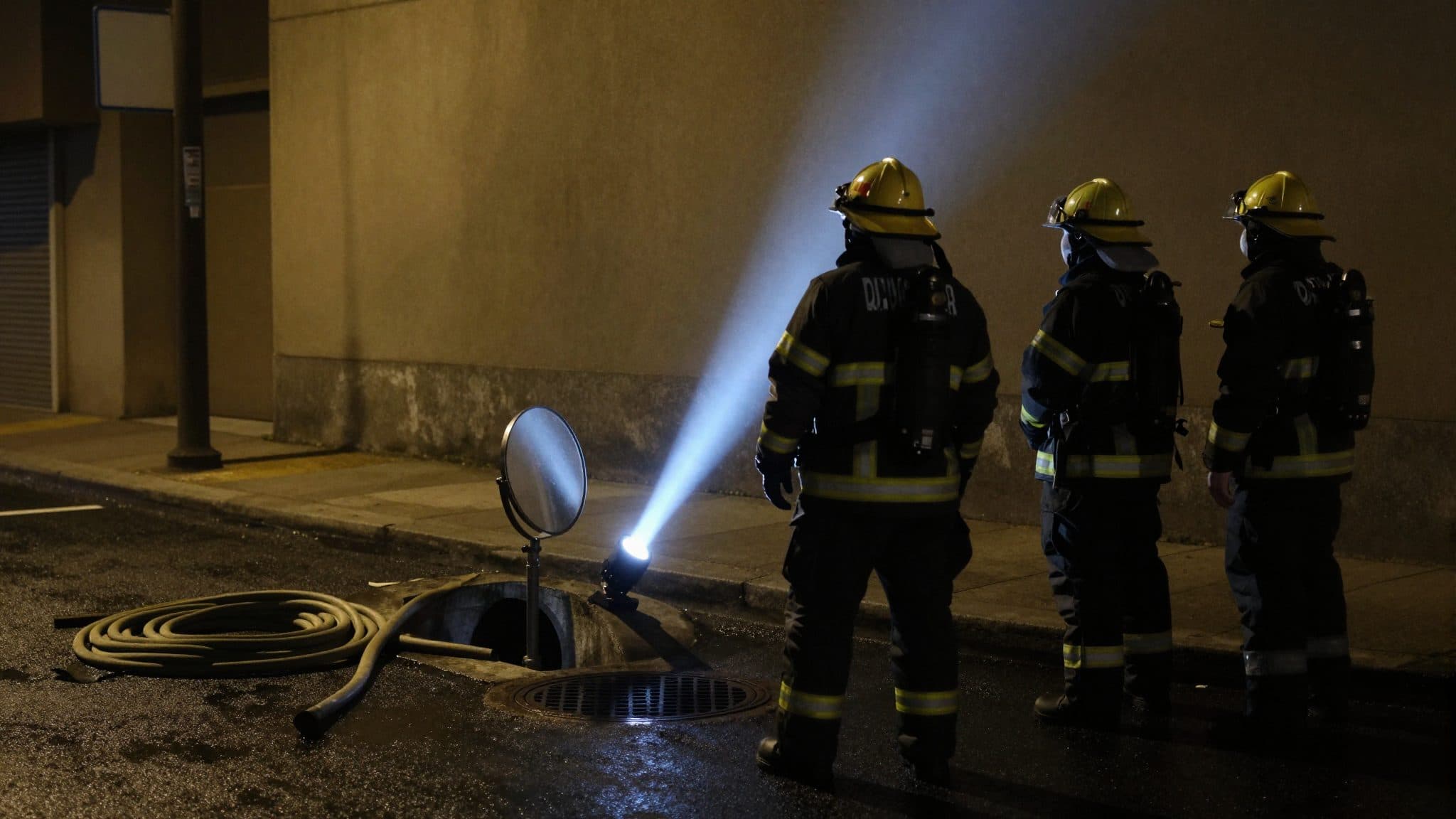 Bomberos rescatan a un erizo atrapado en una tubería de alcantarillado en Leopoldsdorf