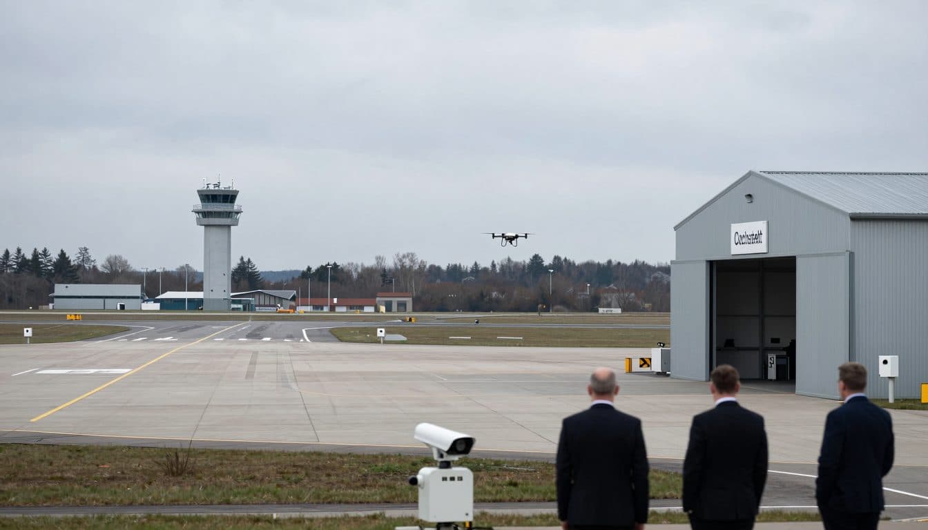 Nuevo centro de investigación sobre seguridad de drones inaugurado en el aeropuerto de Cochstedt