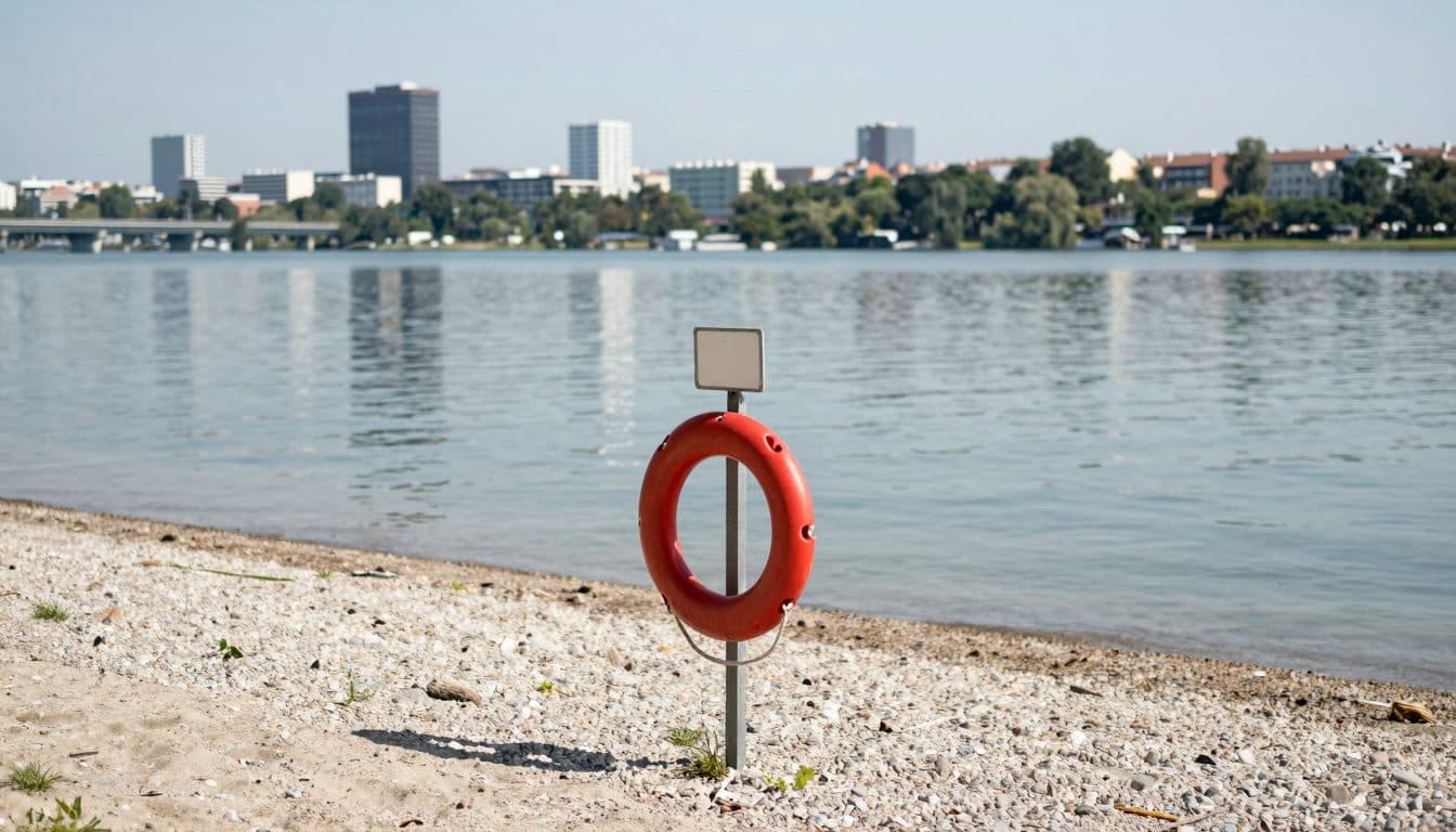 Hombre de 49 años muere tras un accidente de baño en el Gänsehäufel en Viena