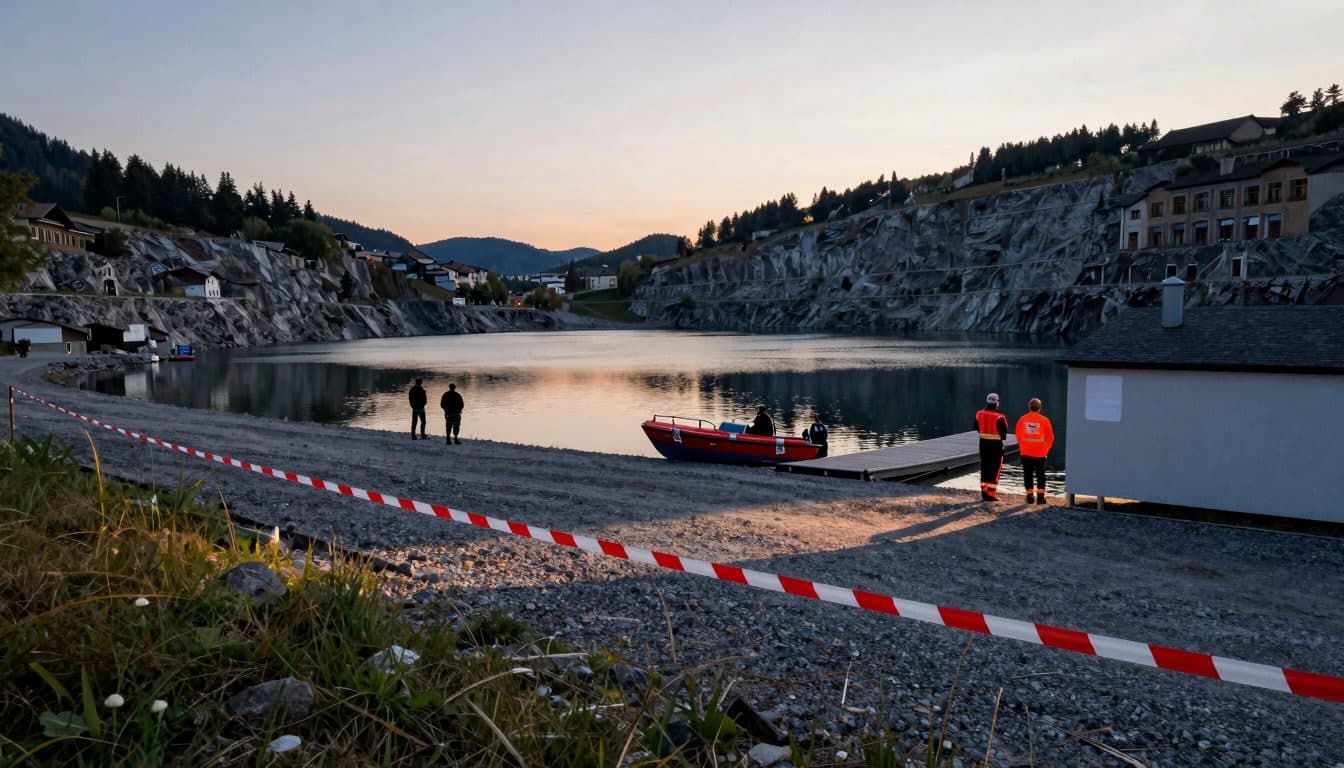 Stand-Up-Paddler muerto recuperado de un lago de extracción en Vorarlberg