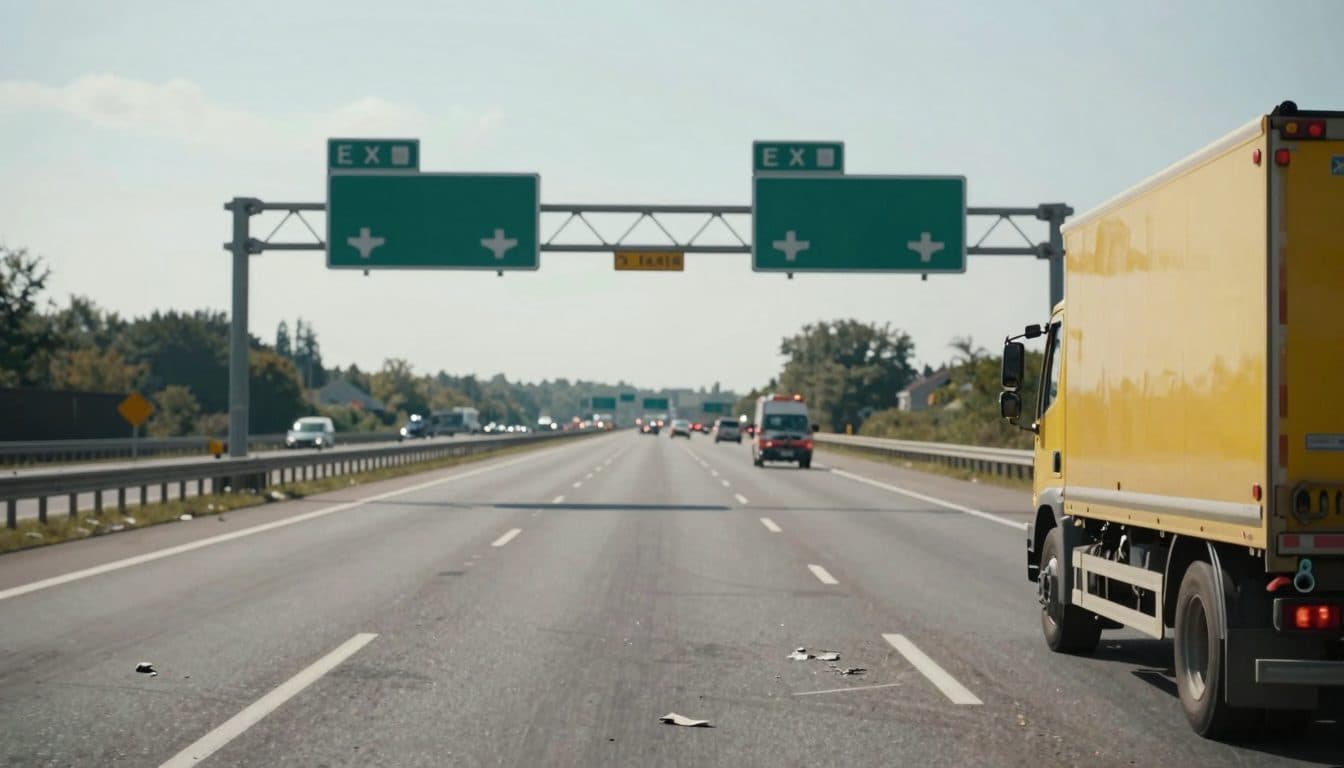 Accidente frontal mortal en la A2 de Carintia: muere trabajador de ASFINAG durante trabajos de siega