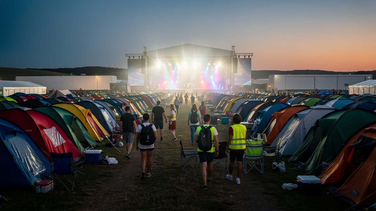 Rock am Ring arranca en el Nürburgring: 90.000 fans acampan a pesar de las advertencias meteorológicas
