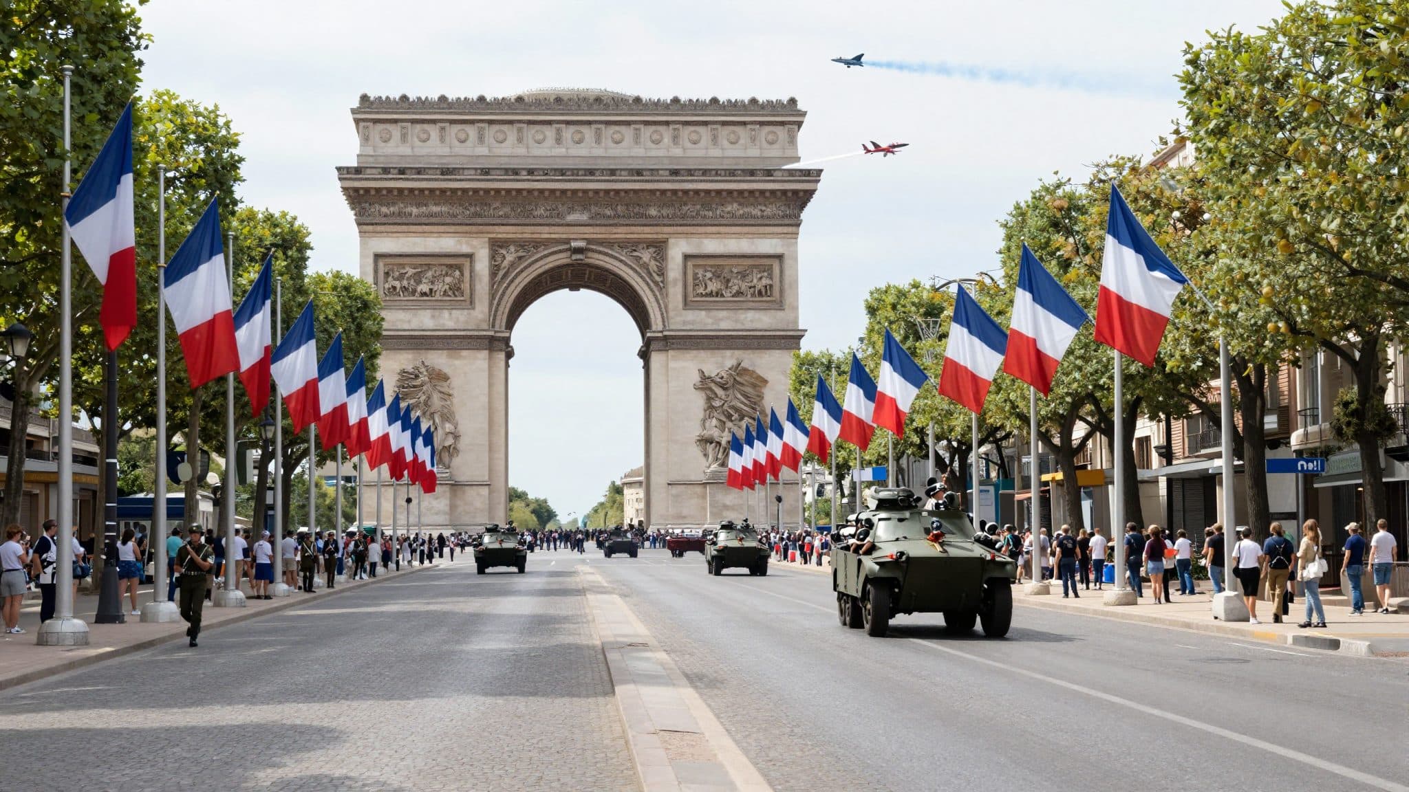 La última fiesta nacional de Macron: gran desfile militar en París con señales claras para Ucrania