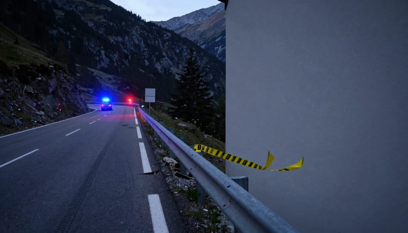 Conductor ebrio cae veinte metros en el Zillertal – le retiran el carné de conducir