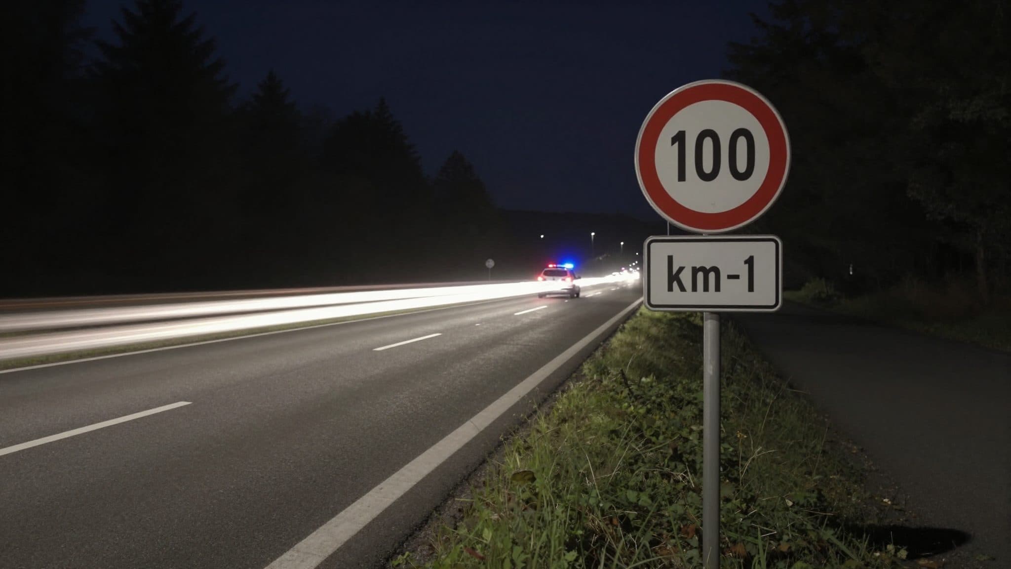Joven de 19 años detenido en Perg por circular a 166 km/h en una vía interurbana