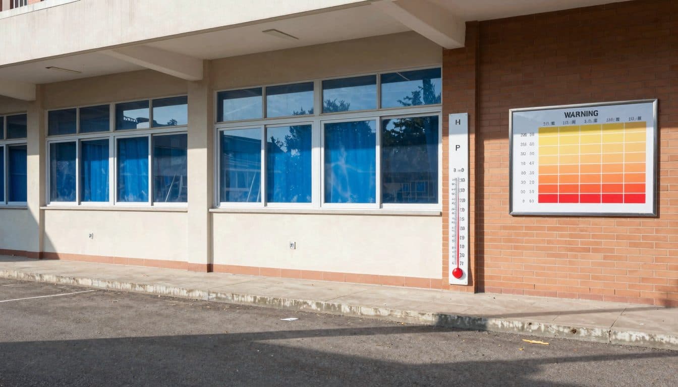 Wiederkehr presenta un paquete de protección contra el calor para las escuelas: medidas autónomas a partir del nivel de alerta dos