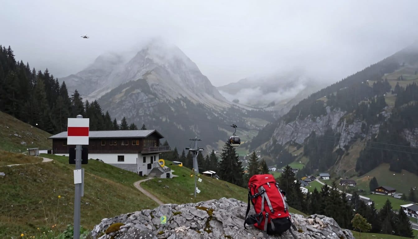 Turista alemán desaparecido de 61 años en Vorarlberg: la policía busca con descripción