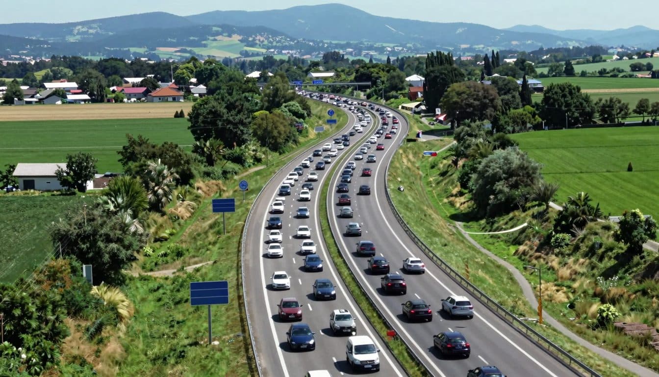Tráfico de viajes en Alemania: el ADAC y el TCS advierten de retenciones en las rutas hacia los Alpes, el Mediterráneo y la costa