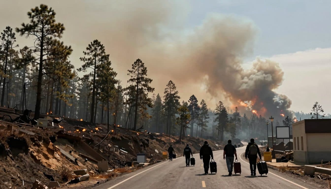 Incendios forestales en el sur de Europa: ¿qué derechos tienen los viajeros en caso de evacuación?