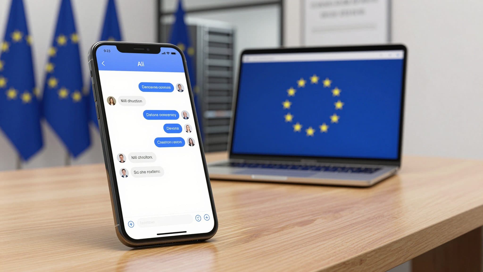 La start-up vienesa Eustella lanza al mercado una aplicación europea de IA como alternativa a ChatGPT