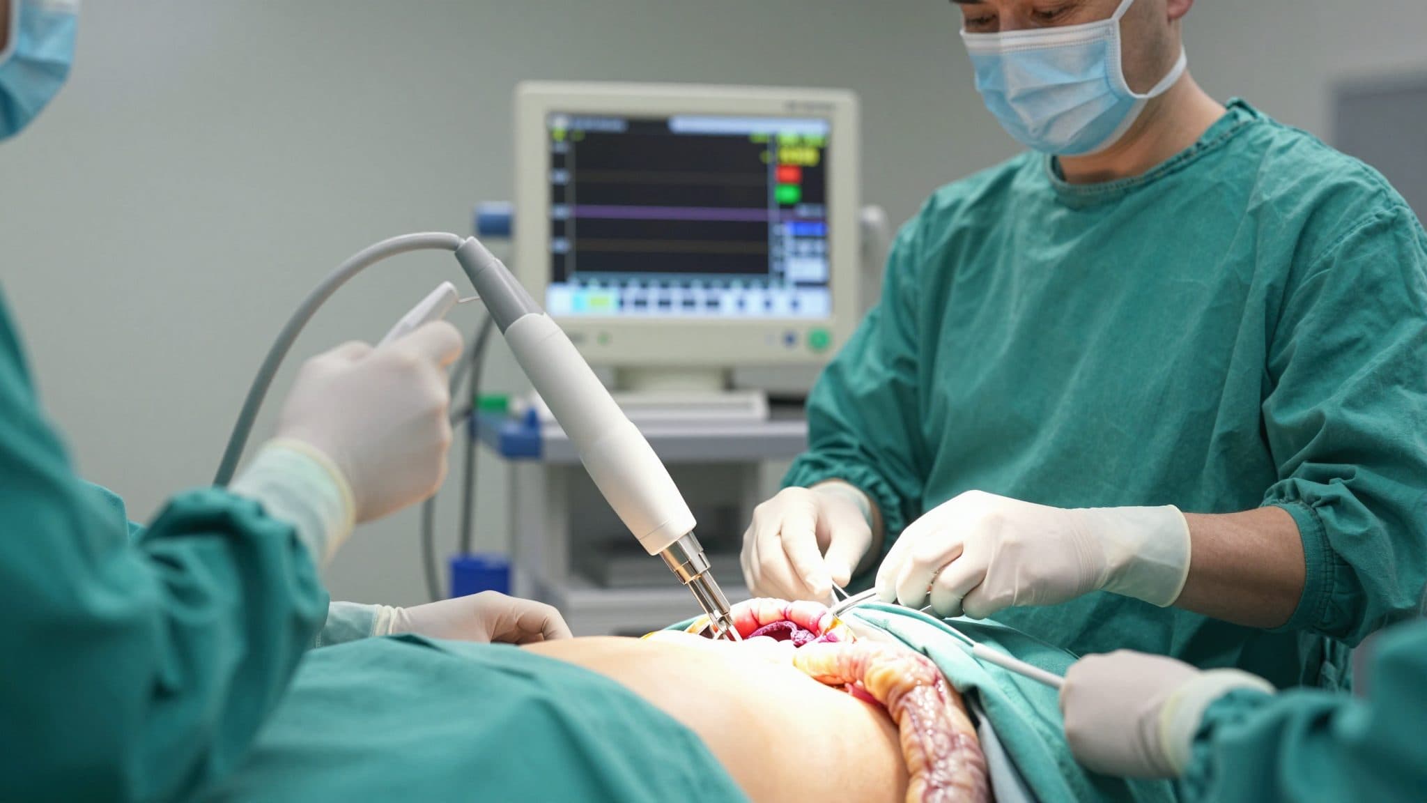 Hospital en St. Johann realiza la premiere europea de una tecnología de grapado quirúrgico