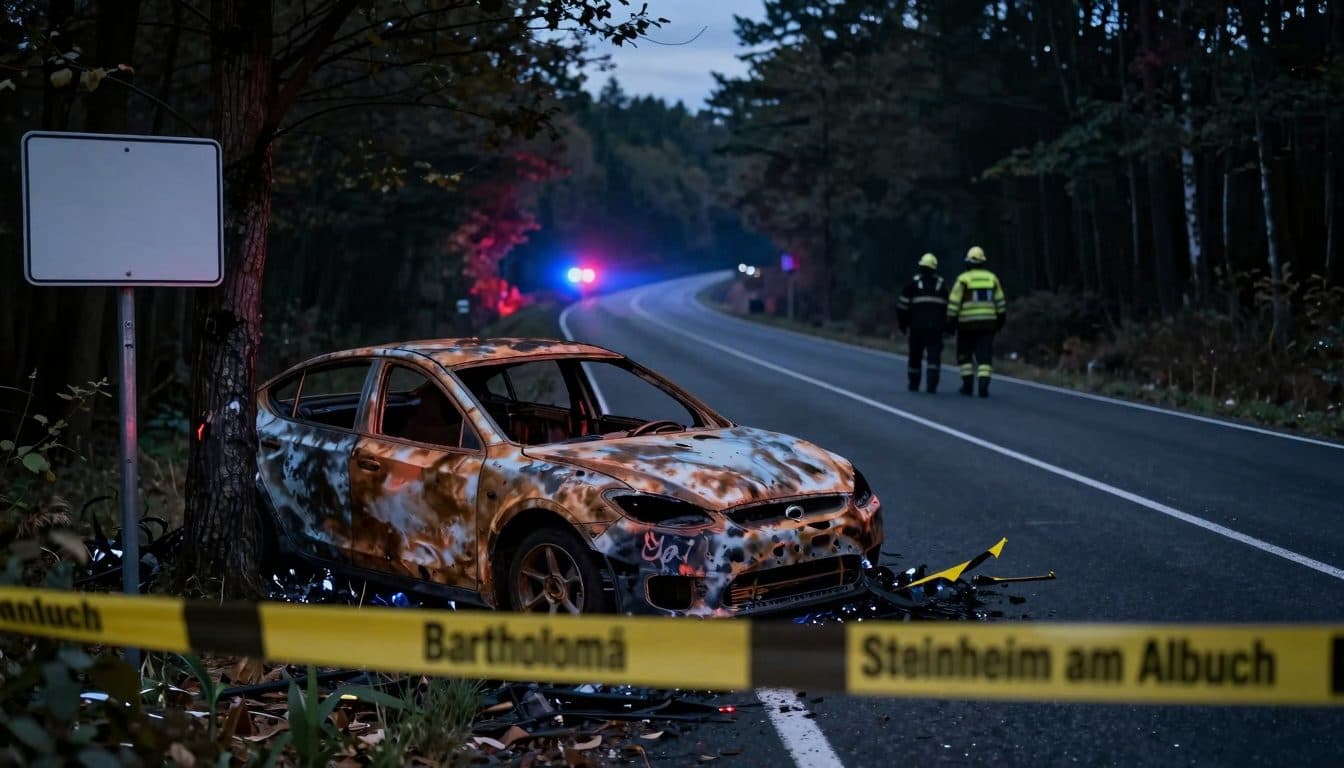 Dos muertos tras maniobra de adelantamiento fallida en una carretera comarcal del distrito de Ostalb