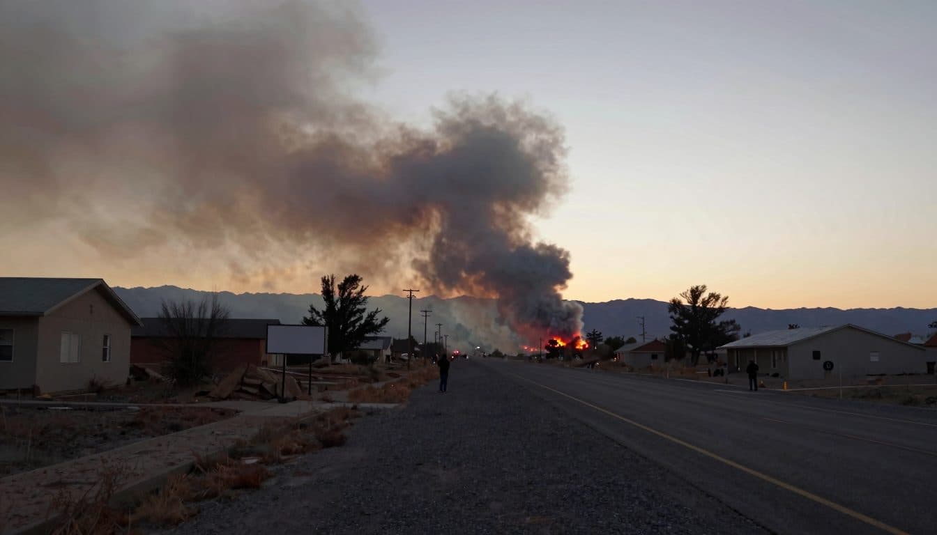 El viento dificulta las tareas de extinción: decenas de miles huyen de los incendios forestales en Nevada