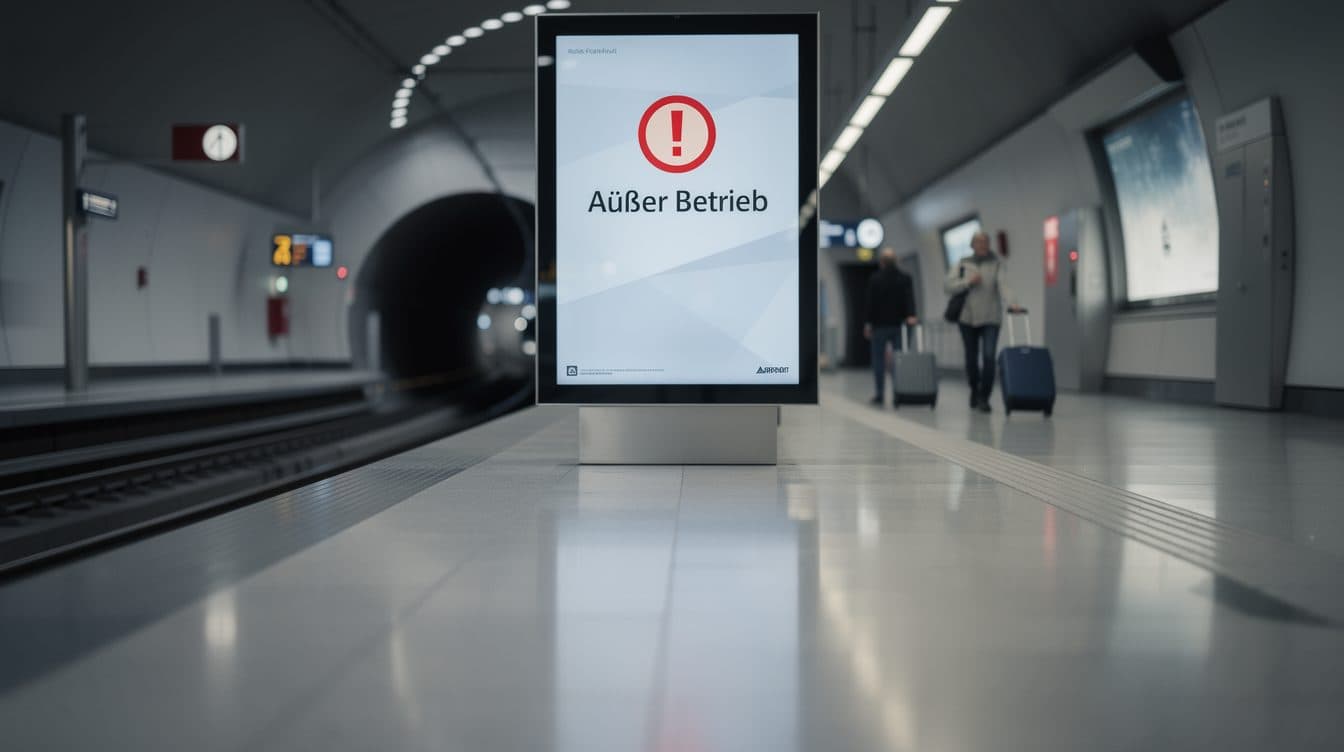 La nueva Skyline-Bahn del aeropuerto de Fráncfort queda fuera de servicio durante semanas por ajustes técnicos