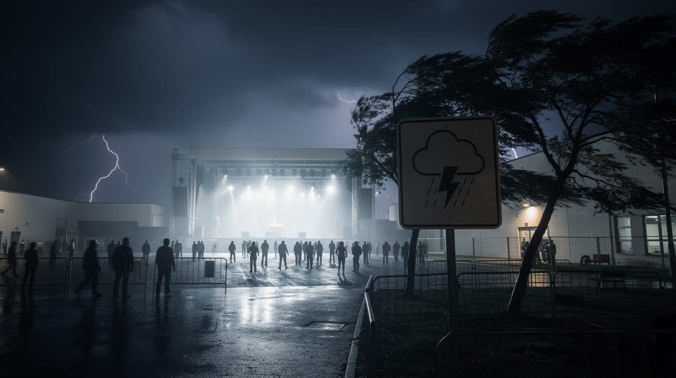 Nena cancela concierto al aire libre en Braunschweig debido a fuertes ráfagas de viento esperadas