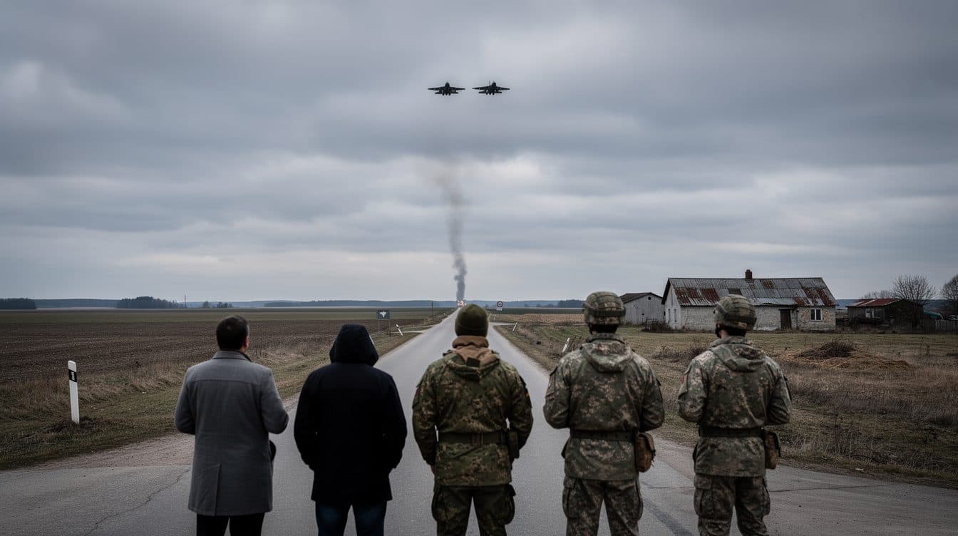Aviones de combate de la OTAN derriban un dron sobre Letonia, primera intercepción exitosa en el país báltico