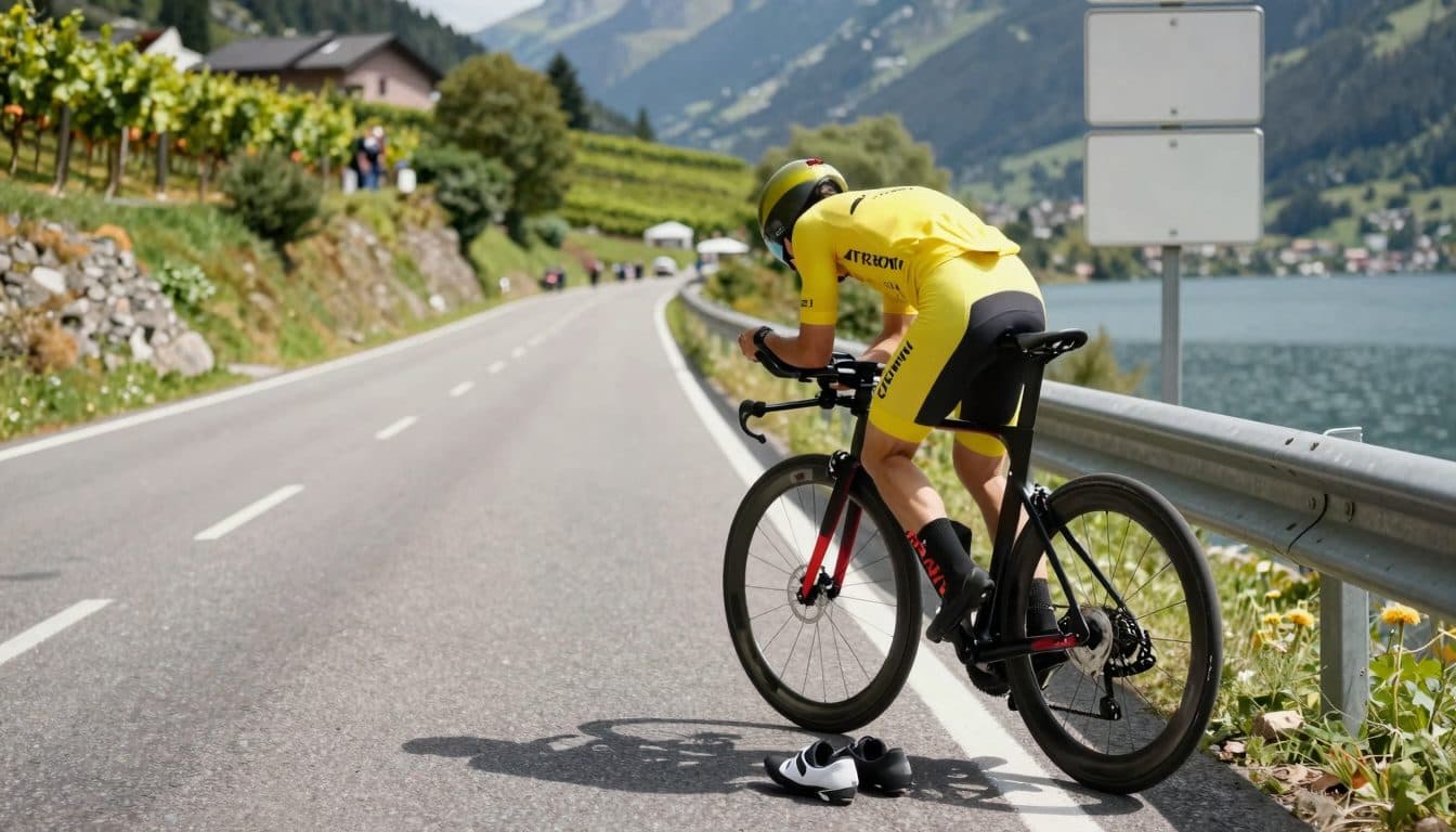 Contrarreloj en el Tour de Francia: Evenepoel gana, Lipowitz abandona lesionado