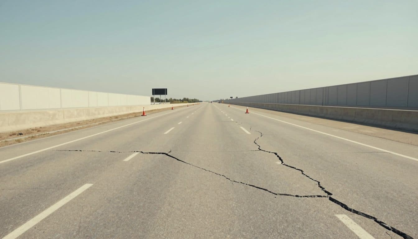Daños por calor en la A2 y la A14: cortes entre Ziesar y Wollin hasta previsiblemente el miércoles por la noche