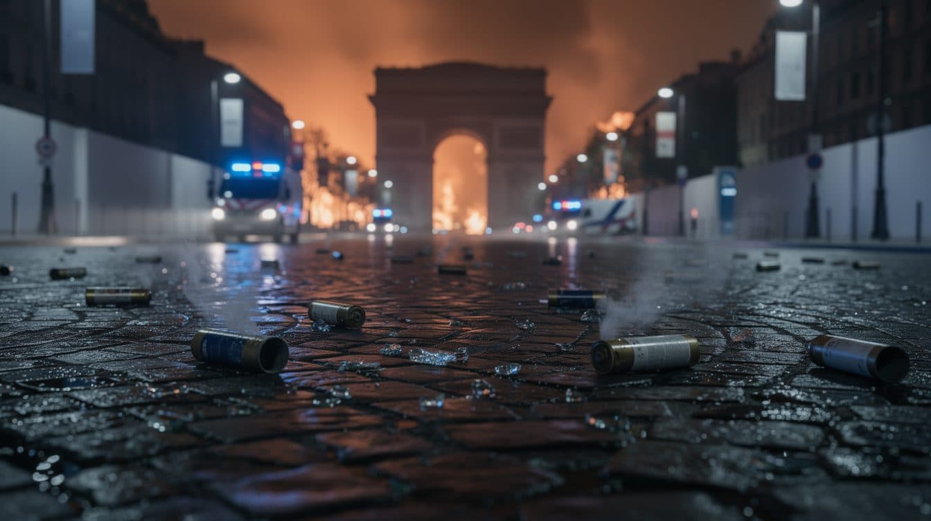 Macron exige el fin de la violencia tras las graves revueltas por el triunfo del PSG en la Champions