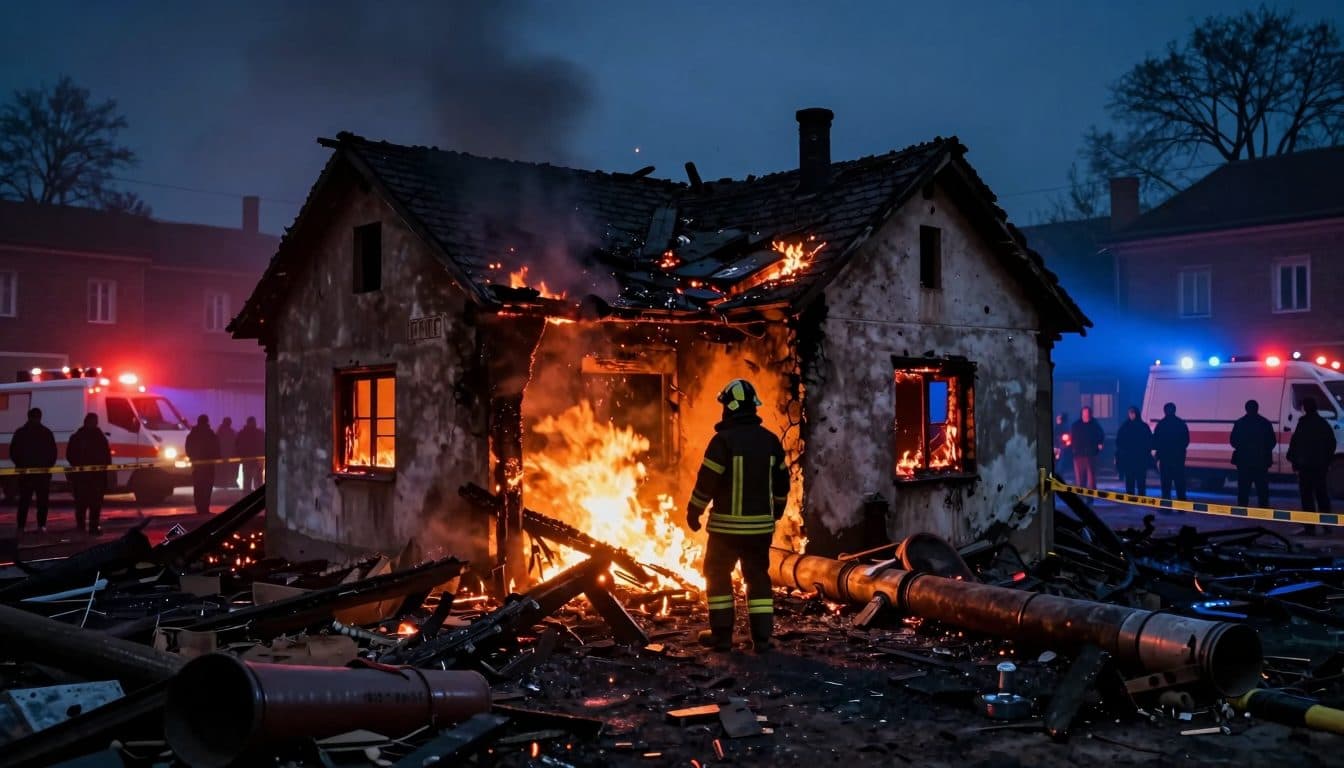 Explosión de gas en Viena: un hombre de 93 años sospechoso de provocar la detonación que destruyó su casa