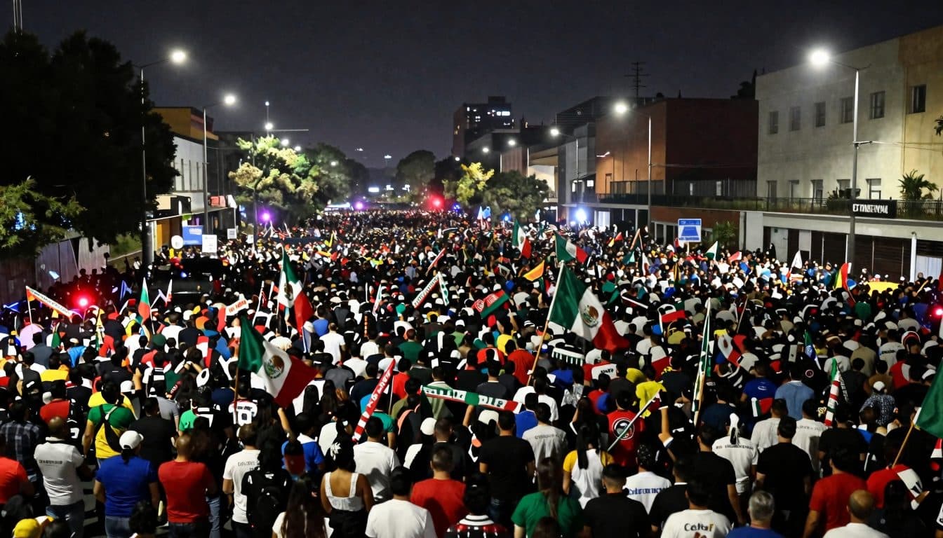 Celebración de aficionados en Ciudad de México: dos muertos tras la clasificación a octavos del Mundial