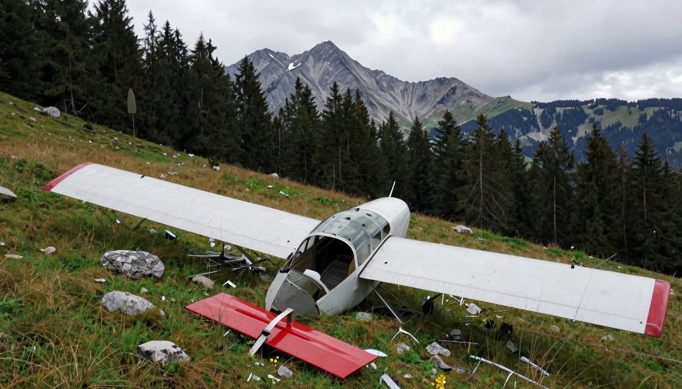 Dos muertos en el accidente de una avioneta en la zona del Ötscher: una menor de 15 años y su tío sobreviven