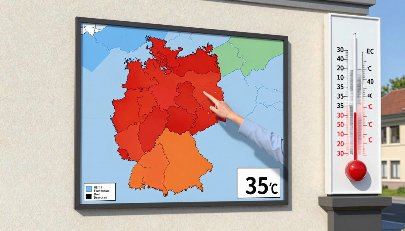 Nivel máximo de alerta: el DWD advierte sobre calor extremo en gran parte de Alemania