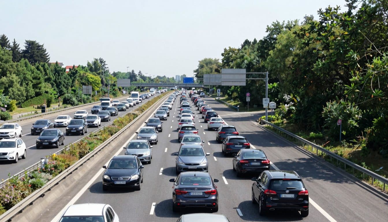 ADAC pronostica atascos por el regreso de vacaciones durante el fin de semana