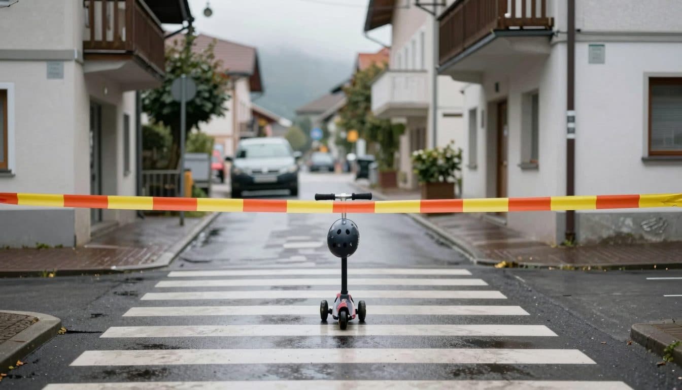 Niño de cuatro años atropellado y herido en un paso de peatones en Vorarlberg por un conductor de 17 años