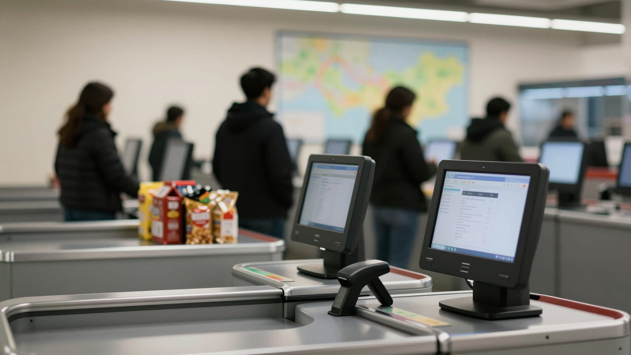 Uno de cada dos usa cajas de autopago: una encuesta muestra una creciente confianza en los sistemas de autopago y escaneo-y-pago
