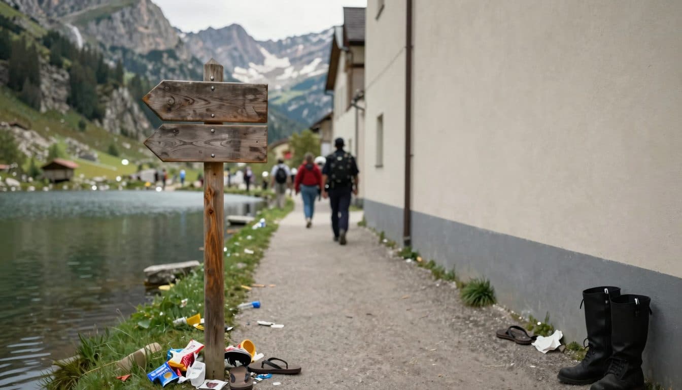 Cortina d'Ampezzo intensifica los controles contra el comportamiento irresponsable de los turistas