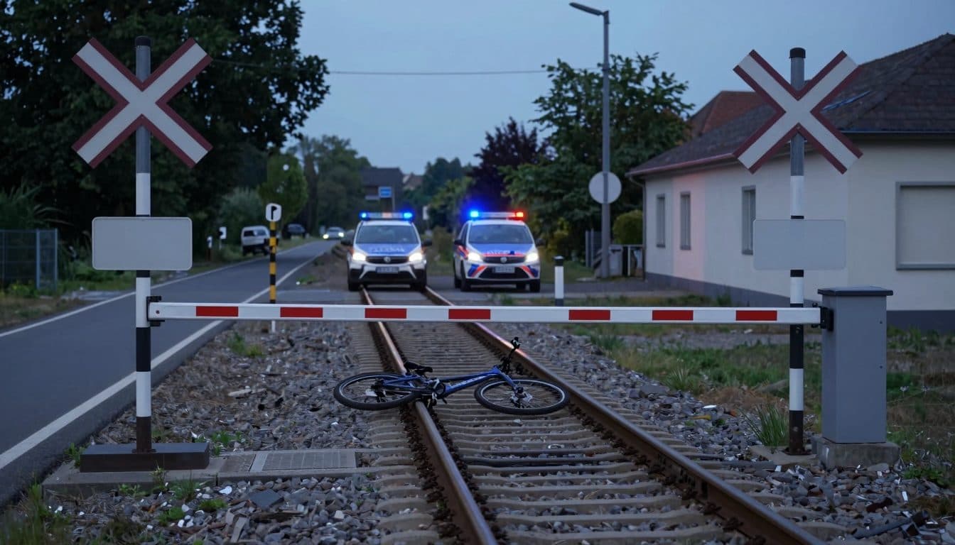 Ciclista muere tras colisión con tren regional en paso a nivel en Willstätt-Legelshurst
