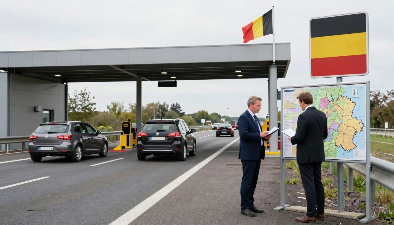 Bélgica planea introducir una viñeta de peaje para todos los automóviles a partir de 2027