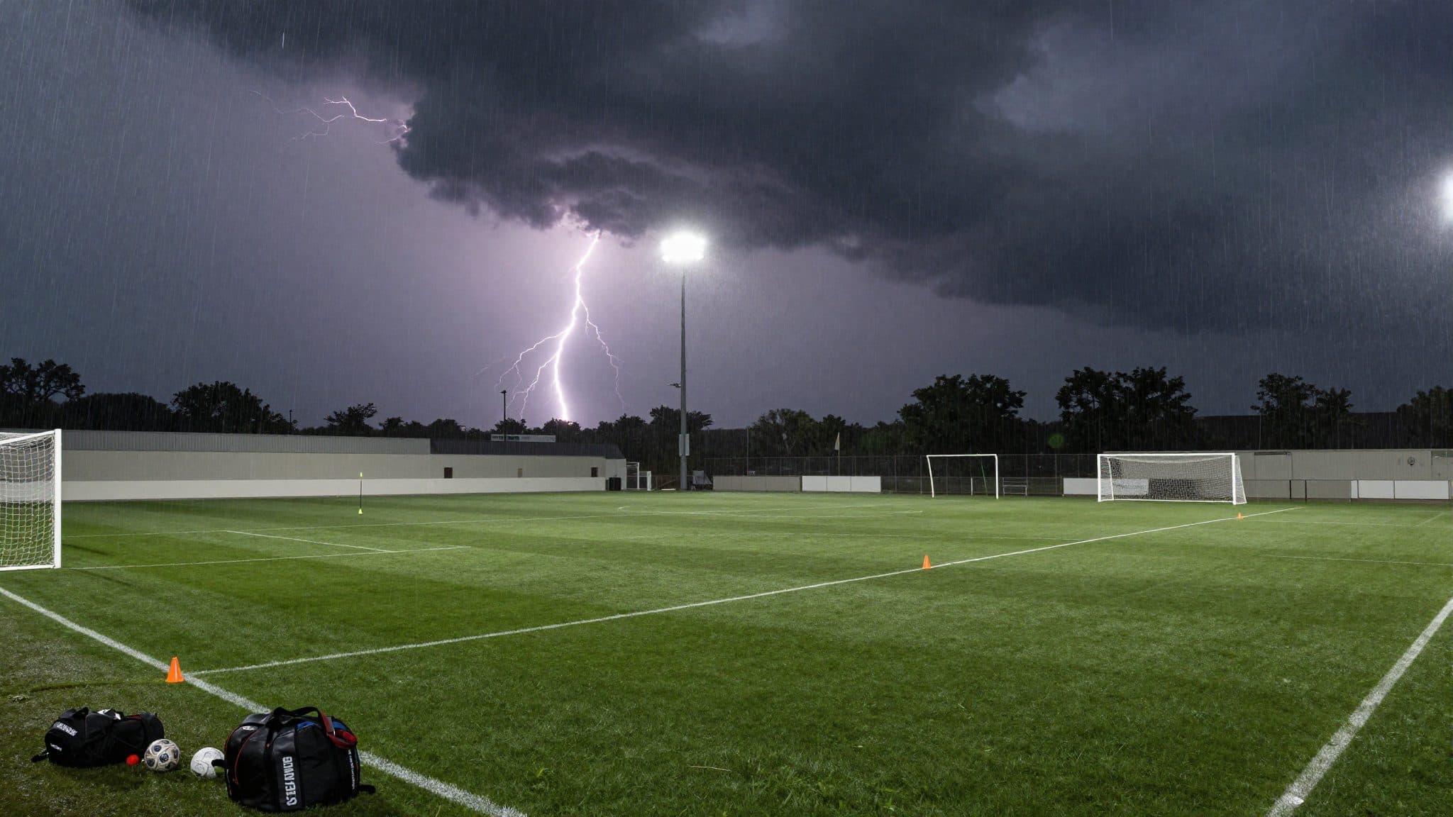 España cancela el entrenamiento final antes de la final del Mundial ante Argentina por una tormenta