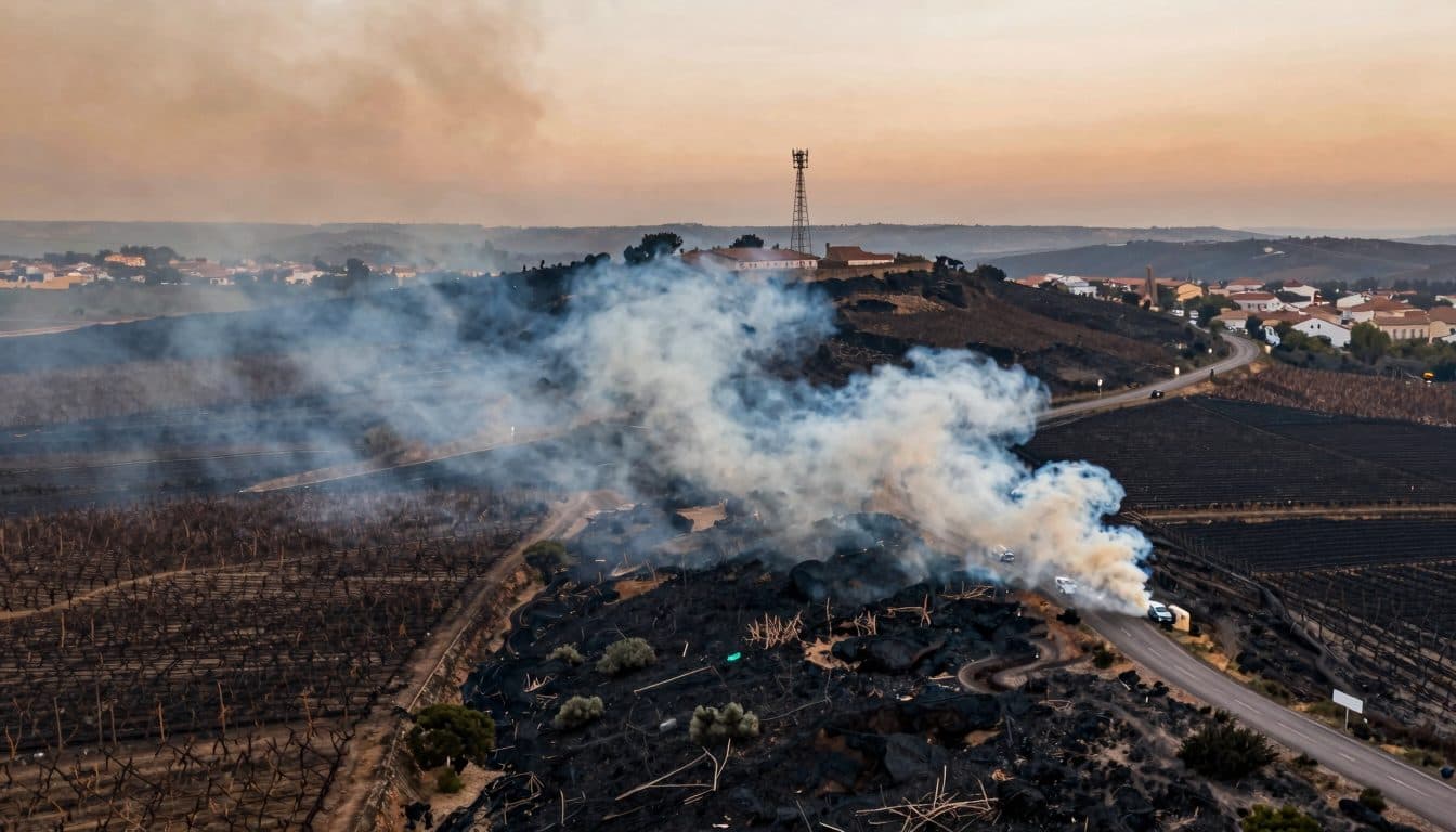 Varios incendios forestales en el sur de Francia: cientos de personas evacuadas