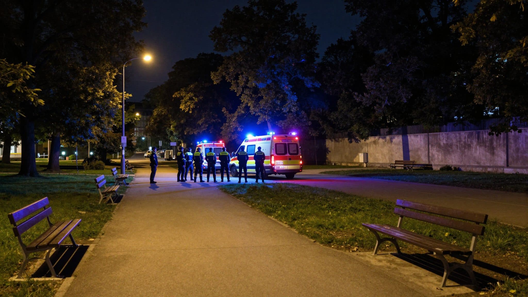 Agresivo incidente en el Stadtpark de Viena: un hombre ataca a personal de emergencias y policías