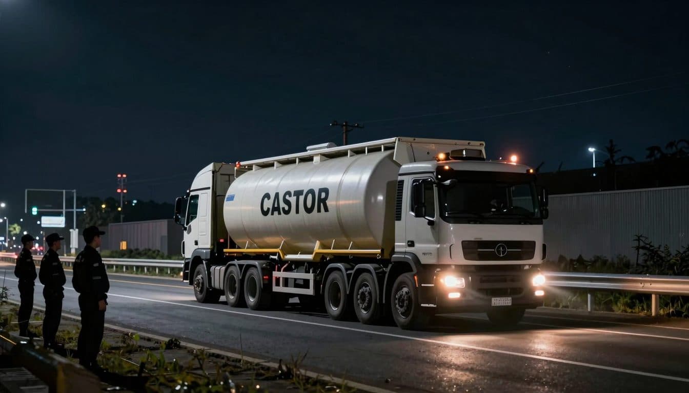 Sexto contenedor Castor de Jülich llega al almacén intermedio de Ahaus