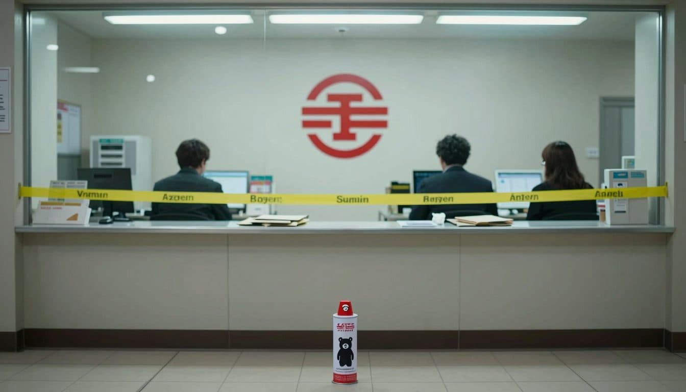 Spray antimuerta de oso activado en una oficina de correos de Nagoya: cinco heridos