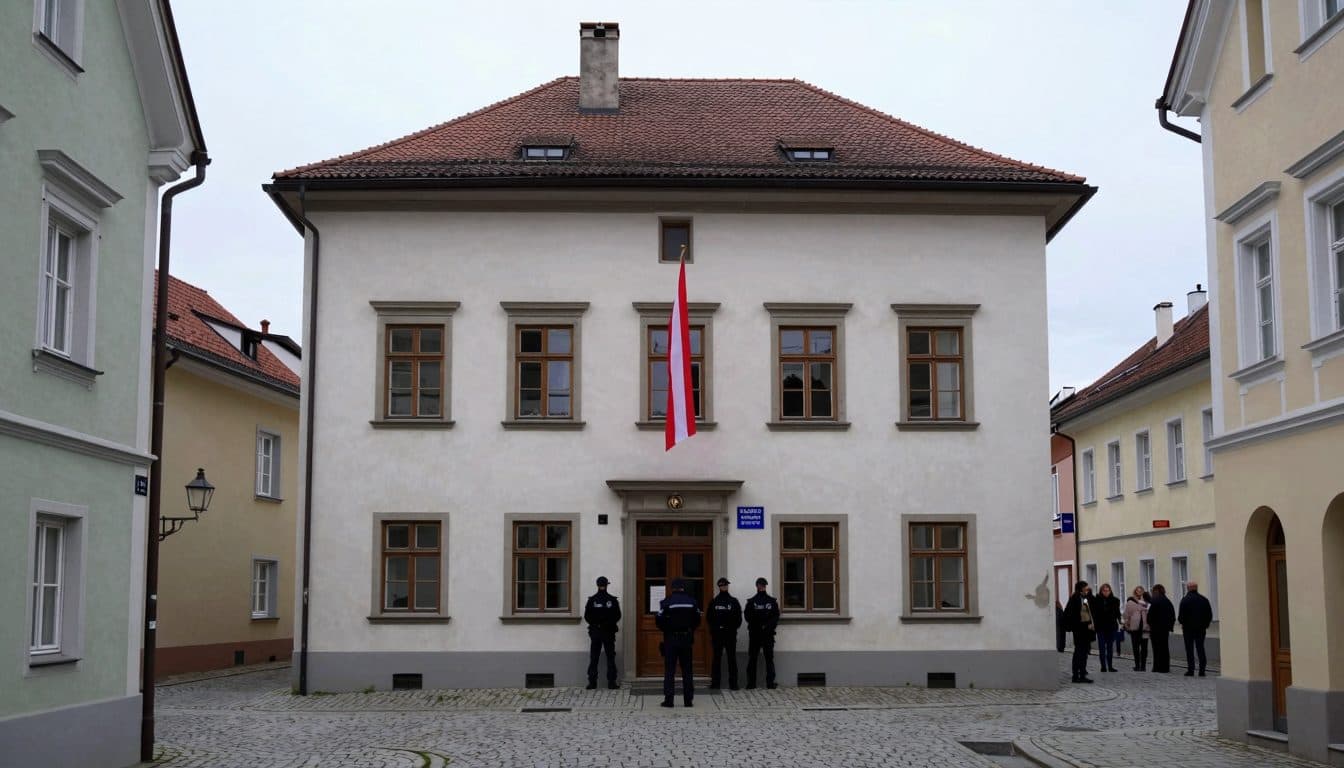 La casa natal de Hitler en Braunau se inaugura como comisaría de policía