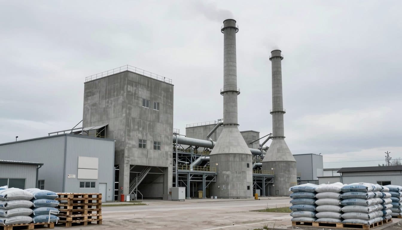 El consumo de cemento en Austria se desploma una cuarta parte: la industria advierte del fracaso de los objetivos climáticos de 2040