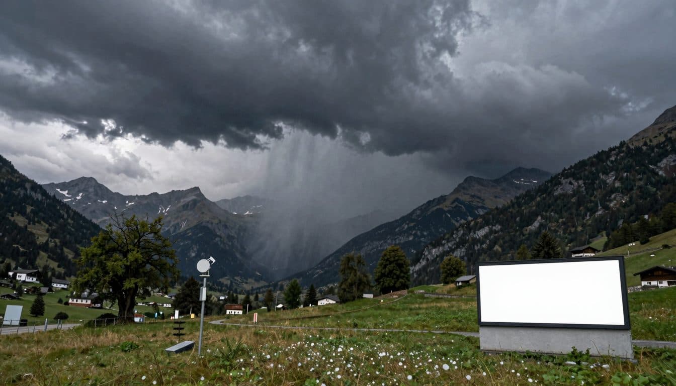 Aviso de tormenta severa para el sur de Austria: se esperan fuertes tormentas con granizo y rachas de viento