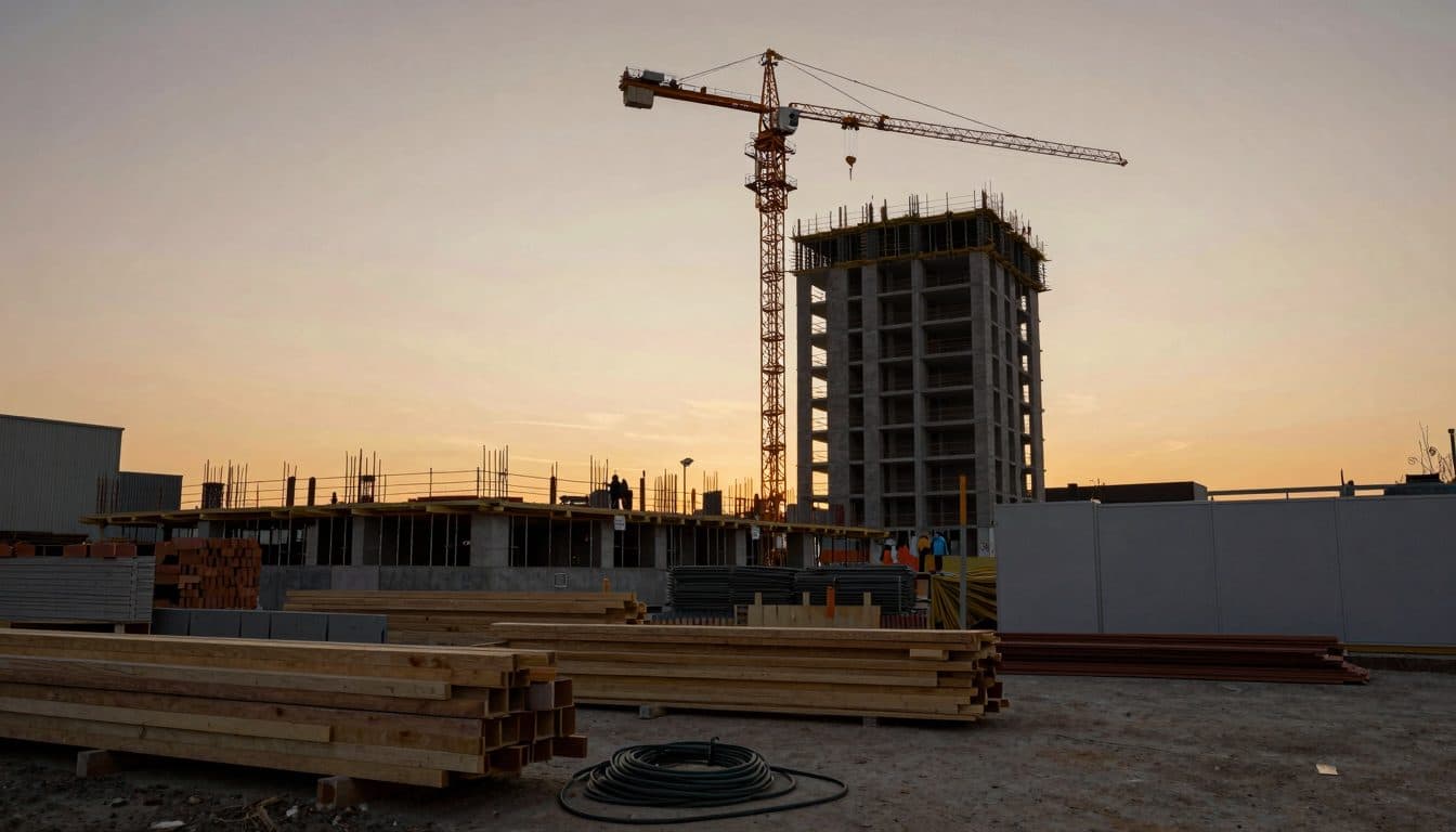Los precios de la construcción en Alemania aumentan en mayo con mucha más fuerza que en los últimos meses