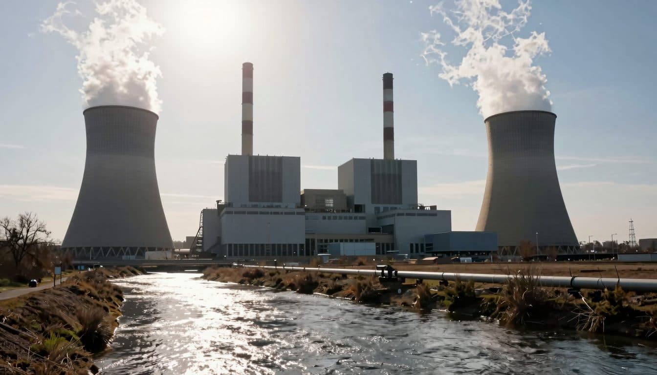 Ola de calor en Francia: tres reactores nucleares apagados temporalmente