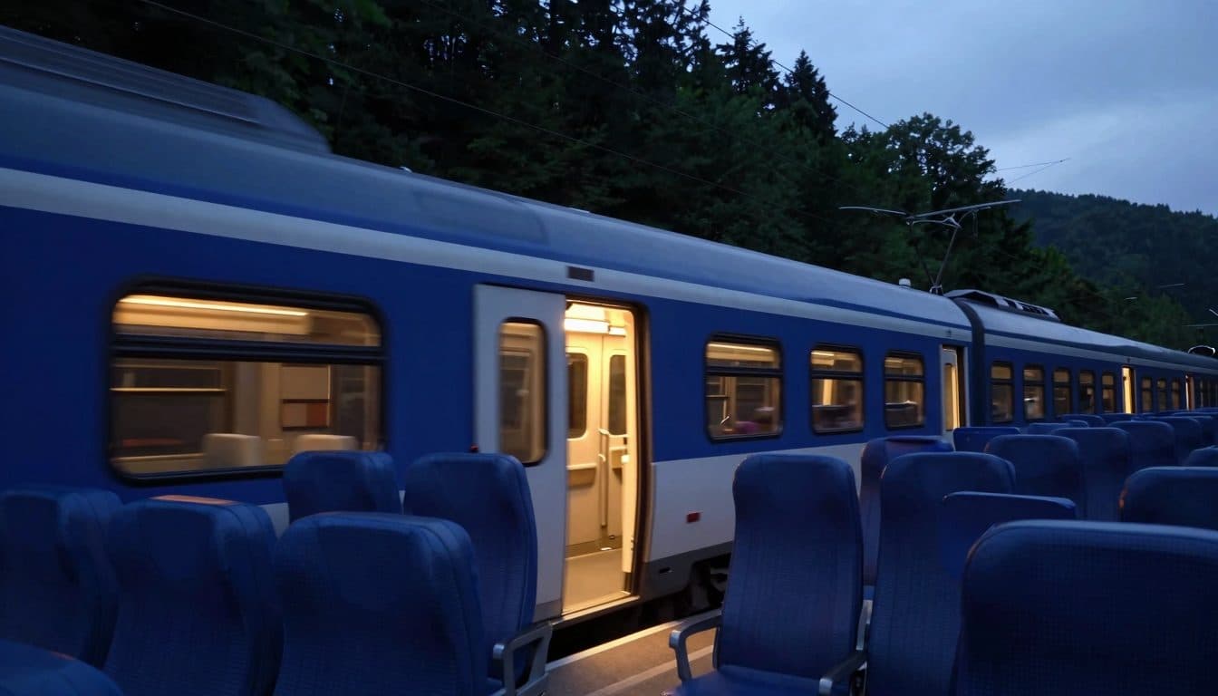 Empleado ferroviario de 26 años cae de un tren regional durante un control – estado crítico