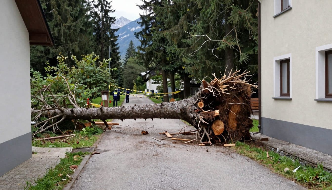 Niño muerto por la caída de un árbol en una zona de trabajos forestales en Baviera