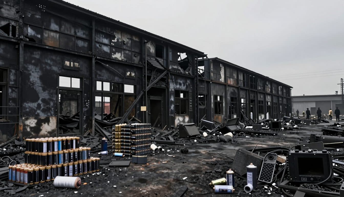 Gran incendio en un vertedero de Viena: la policía descarta intervención de terceros