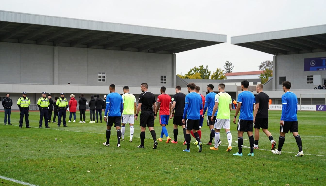 Partido amistoso en Finsterwalde suspendido: Cottbus abandona el campo tras insultos racistas contra King Manu