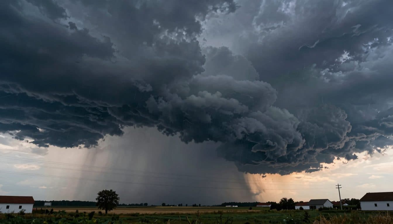 El DWD advierte de fuertes tormentas con lluvia intensa en partes de Alemania
