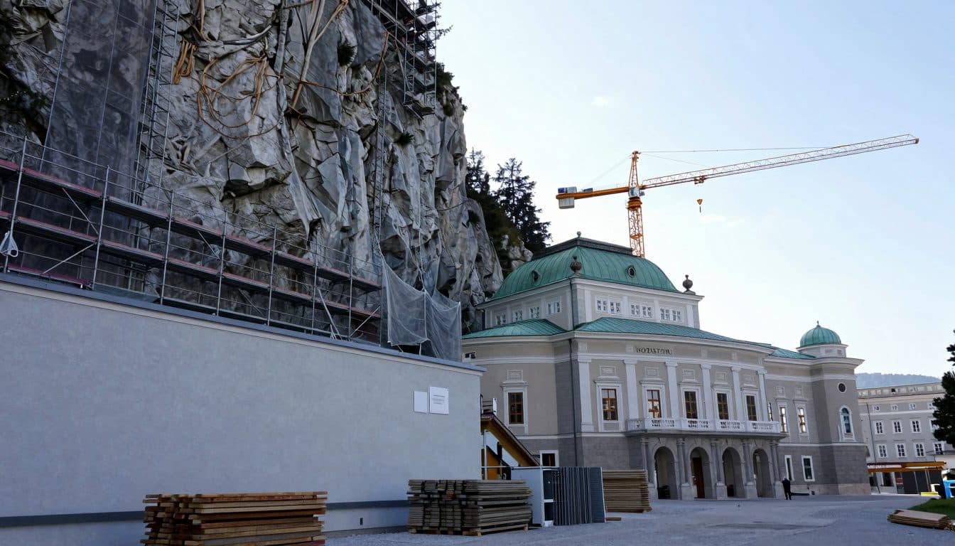 Remodelación del Festival de Salzburgo: la excavación del Mönchsberg comienza a principios de septiembre